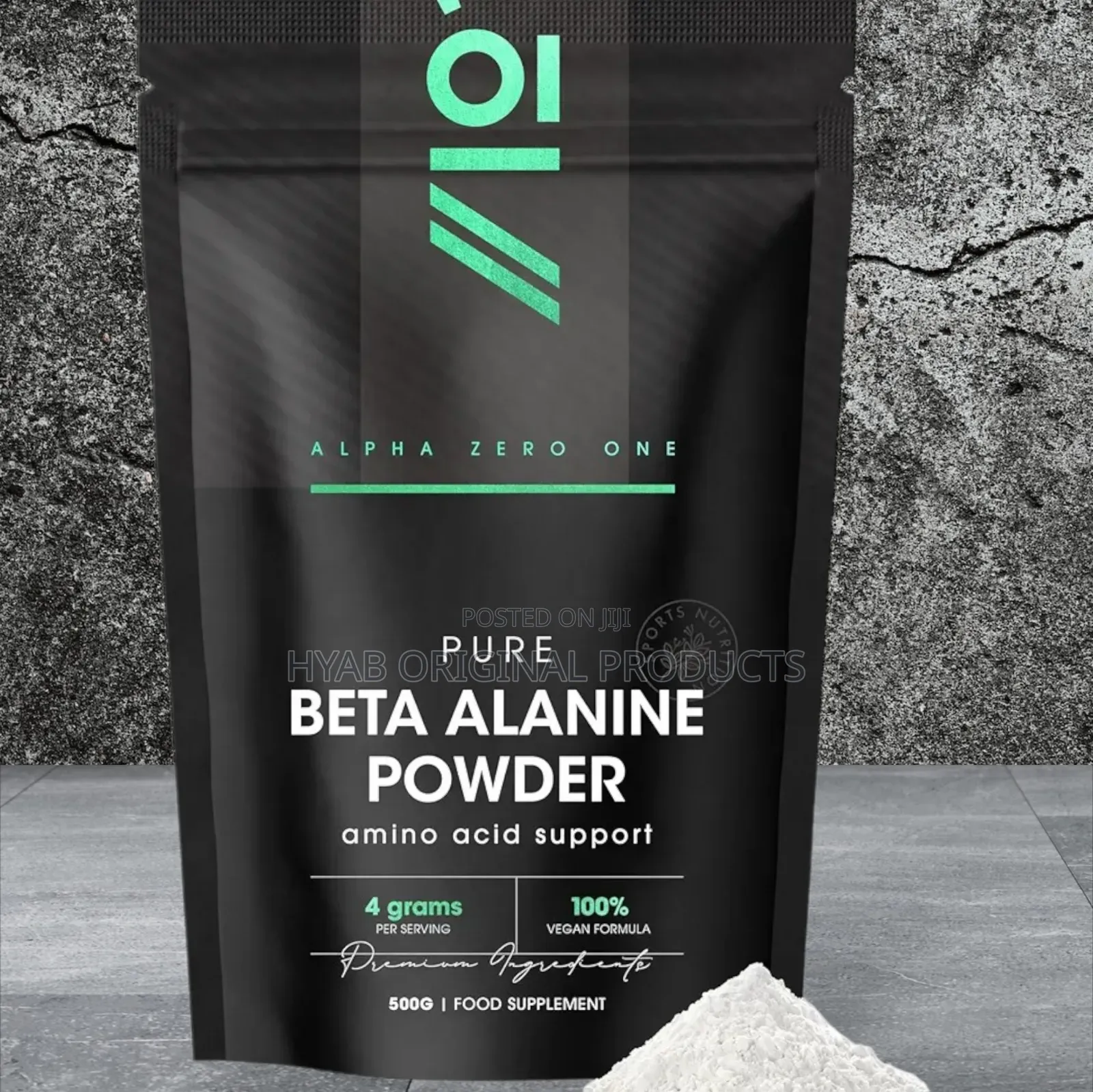 Fermented Beta-Alanine Powder 500g – Unflavoured