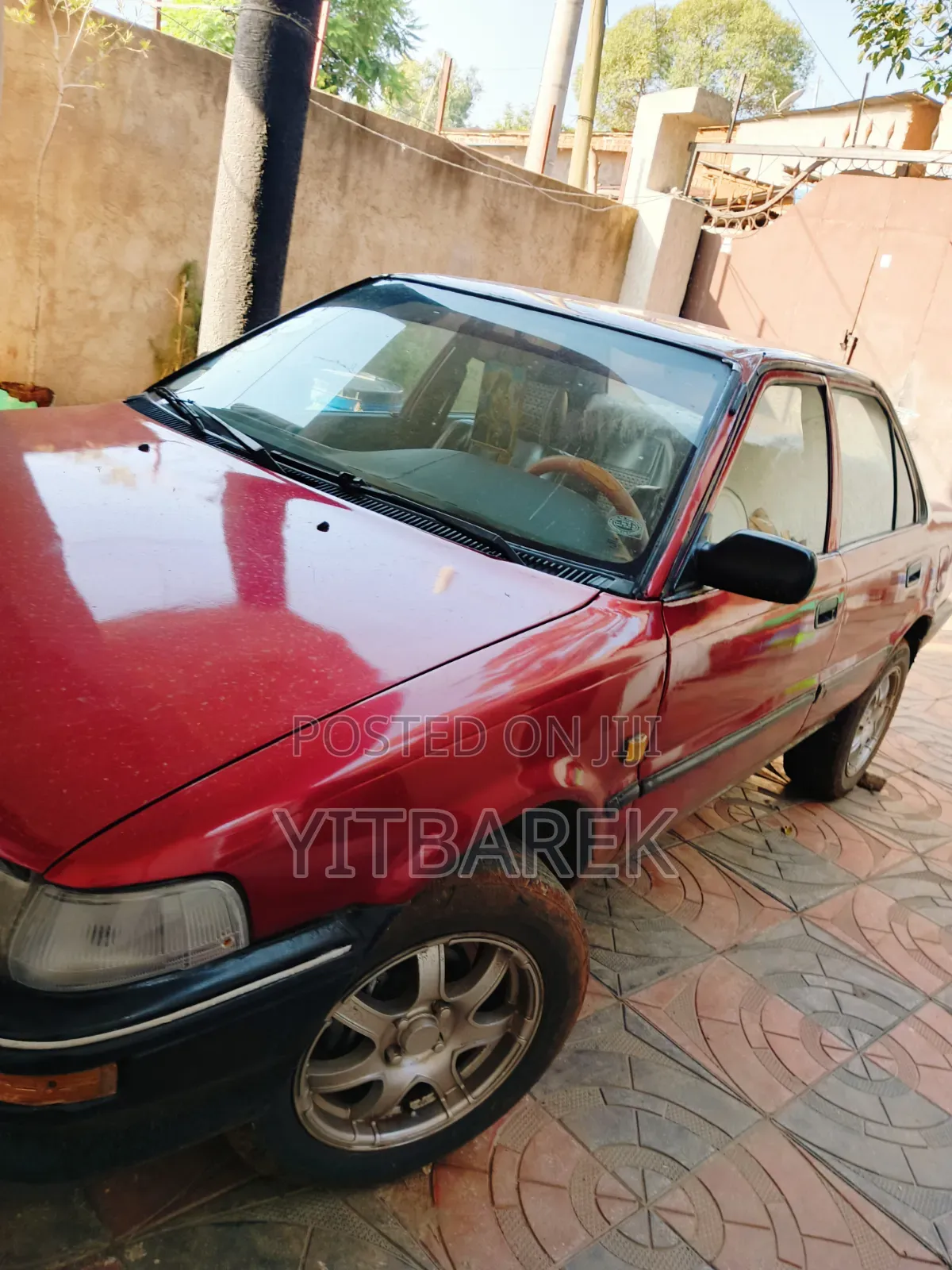 Toyota Corolla 1992 Red