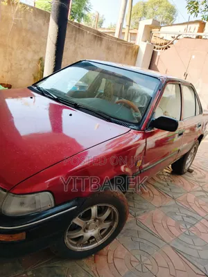 Toyota Corolla 1992 Red