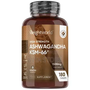Ashwagandha KSM-66 , 180 Tablets