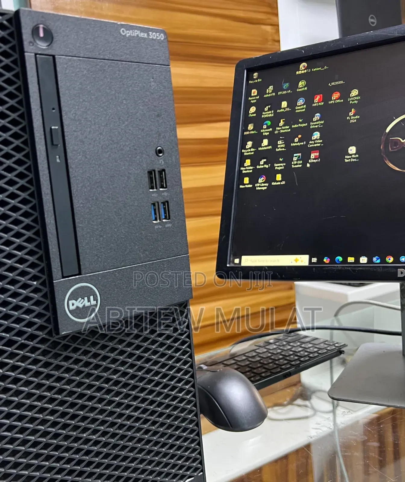 New Desktop Computer Dell OptiPlex 3050 8GB Intel Core i5 SSD 512GB