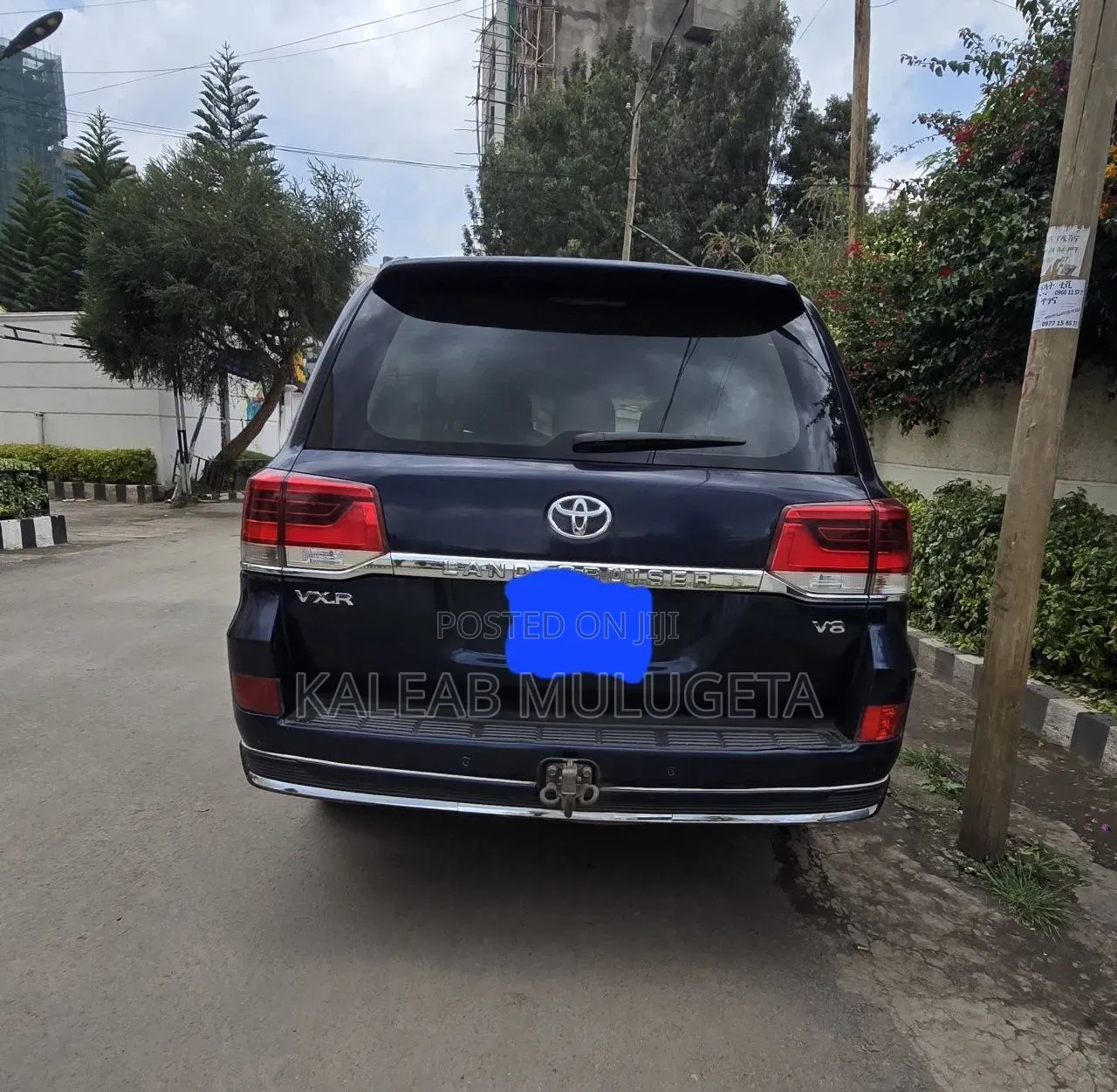 Toyota Land Cruiser 2017 Blue