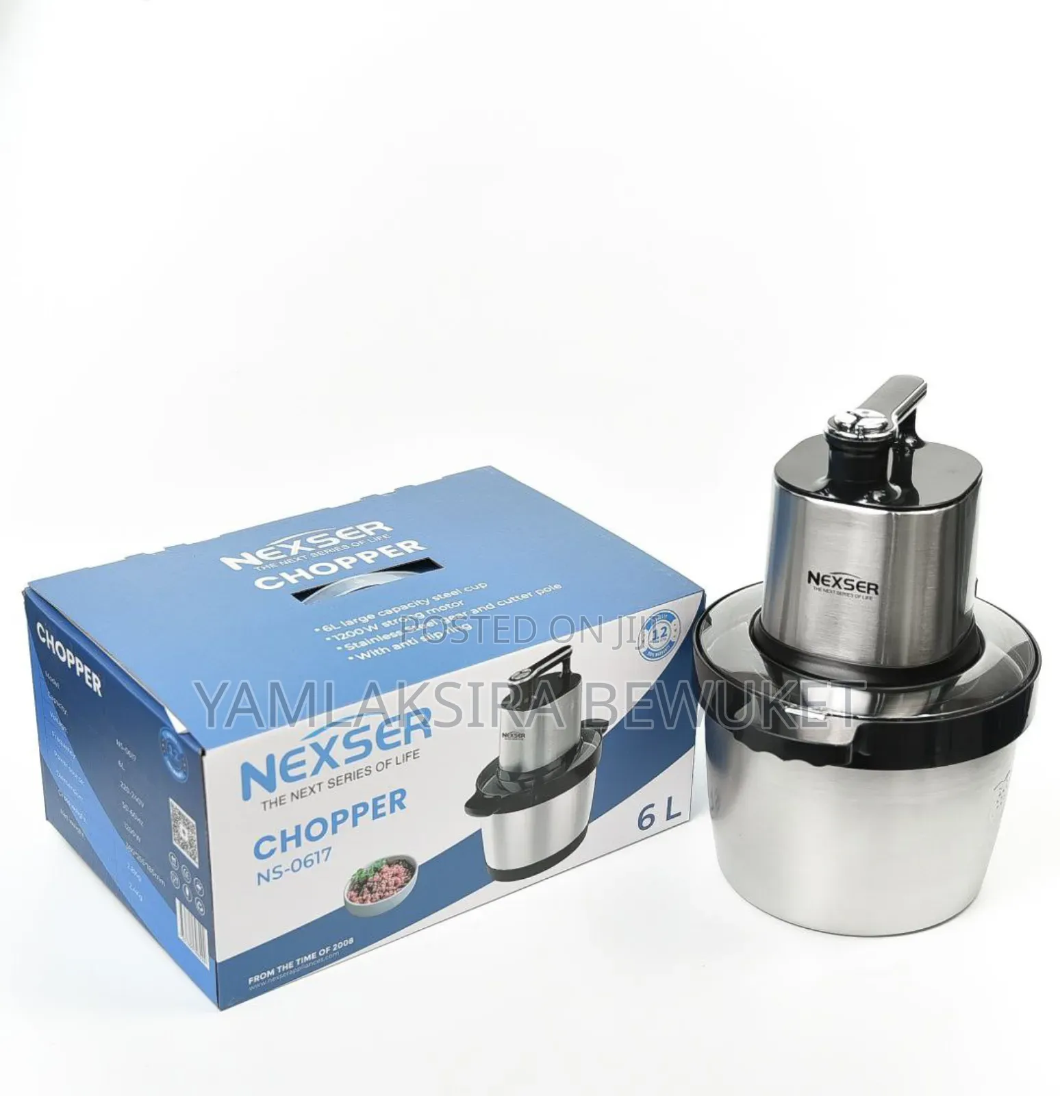 Orignal Nexser የሽንኩርት እና የስጋ መፍጫ