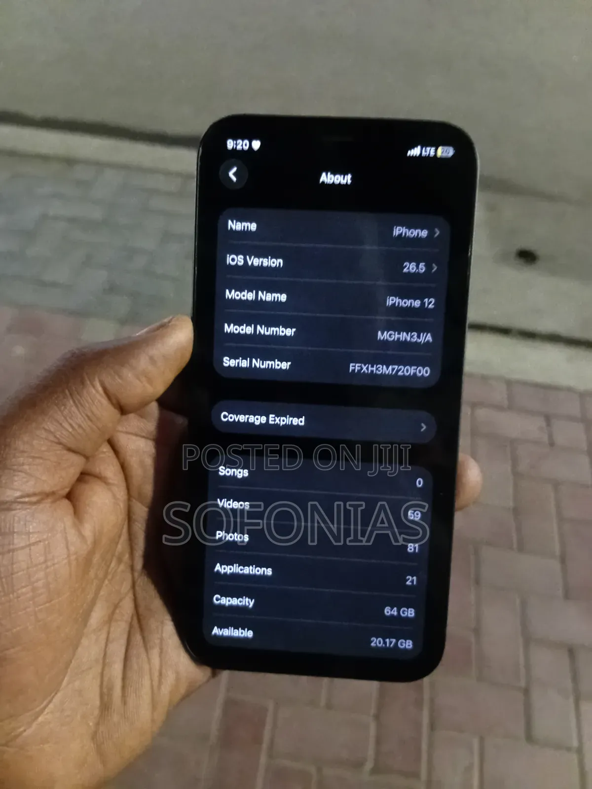 Apple iPhone 12 64 GB Black