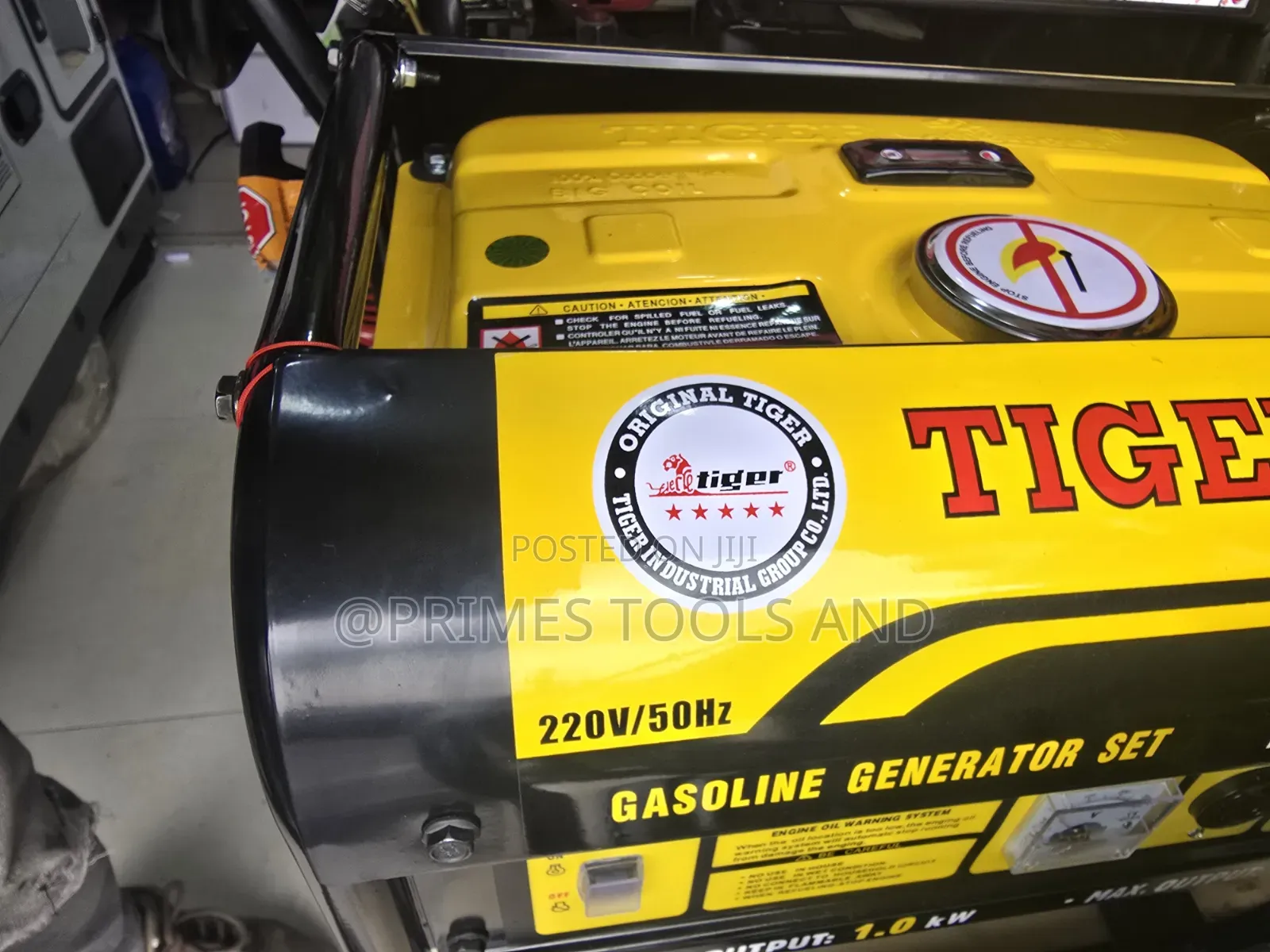 Tiger 1.5kw Gasoline Generator | Portable Power Generator