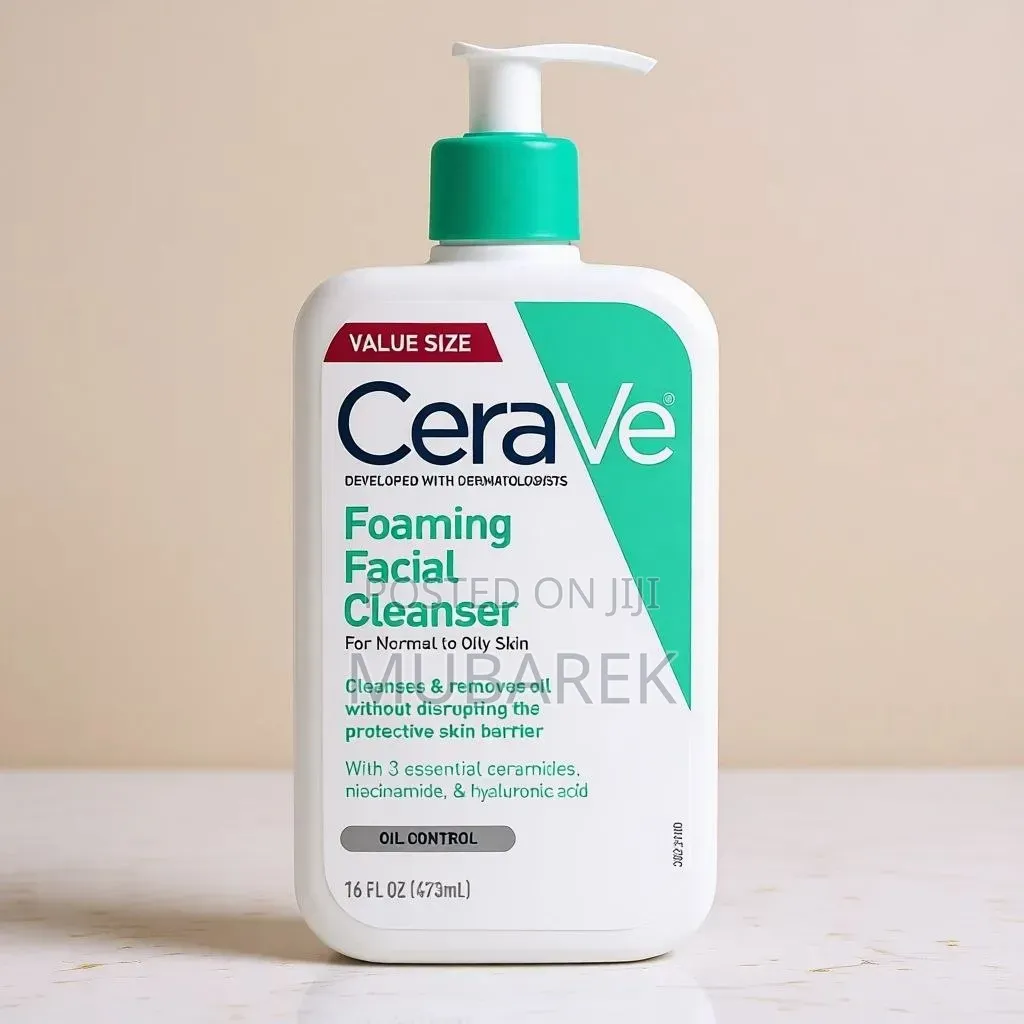 Cerave Foaming Cleanser Deep Cleansing Oil Control