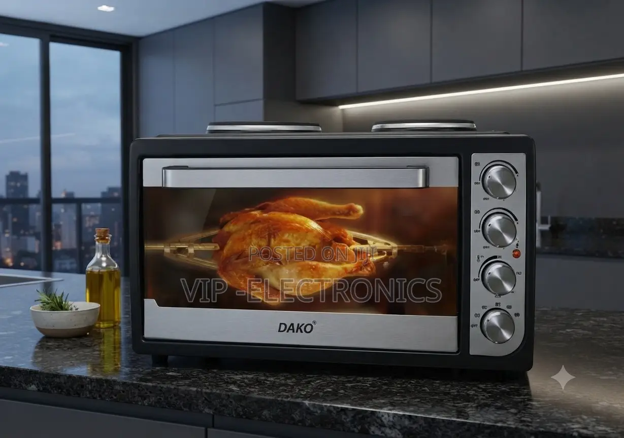 Dako 65l Electric Oven. Featuring a Spacious 65-Liter Capacity,
