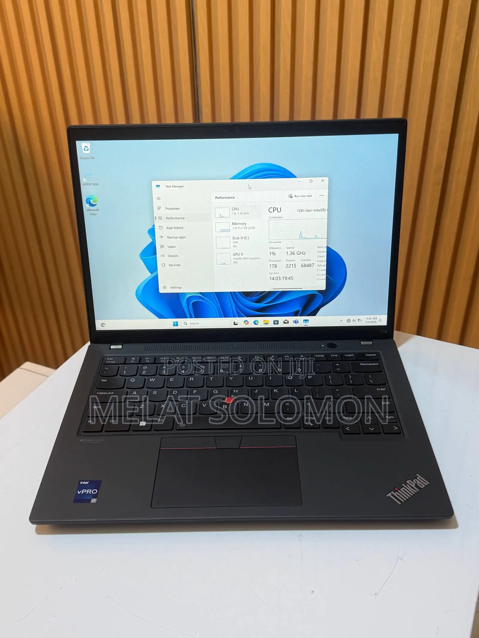 New Laptop Lenovo 16GB Intel Core i7 SSD 512GB