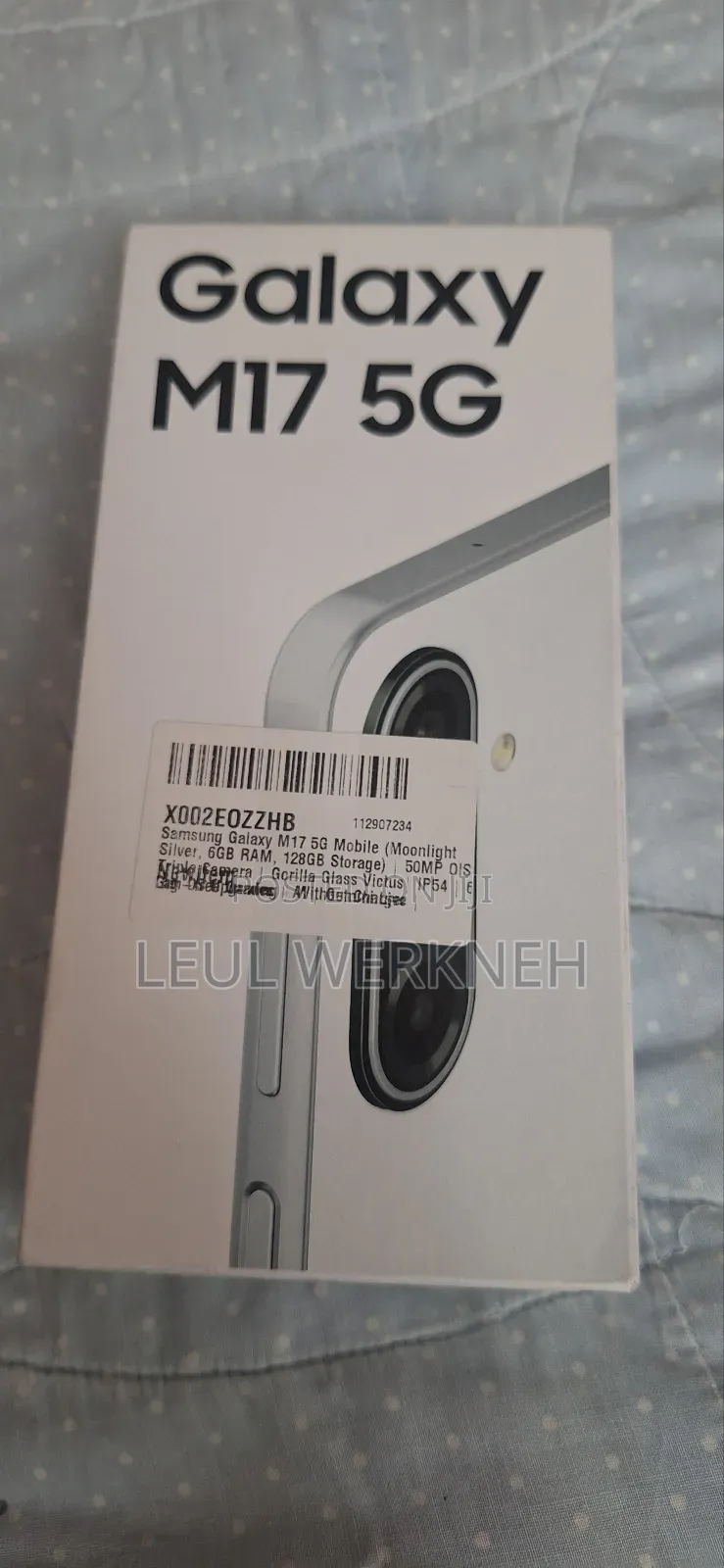 New Samsung Galaxy M17 5G 128 GB Silver