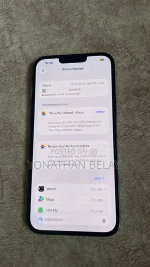 New Apple iPhone 13 Pro Max 256 GB Blue