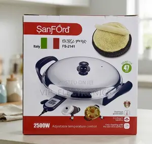Sanford Injera Mitad 47cm Electric Injera Mitad – 2500w Non-Stick