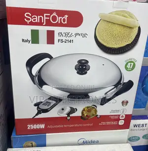 Sanford Injera Mitad 47cm Electric Injera Mitad – 2500w Non-Stick