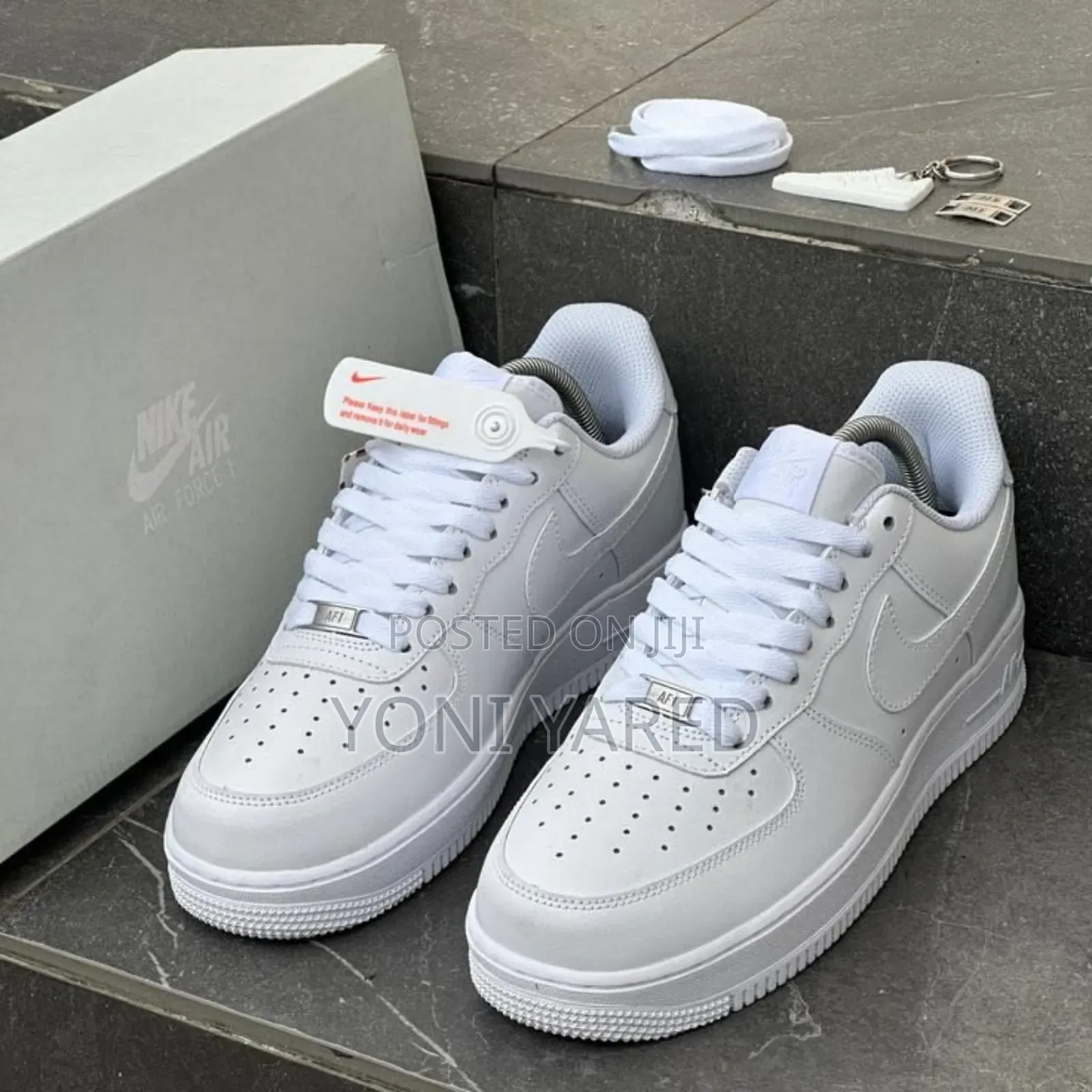 Airfoce 1 White Back