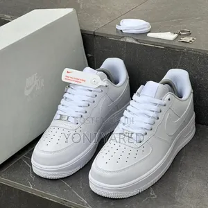 Airfoce 1 White Back