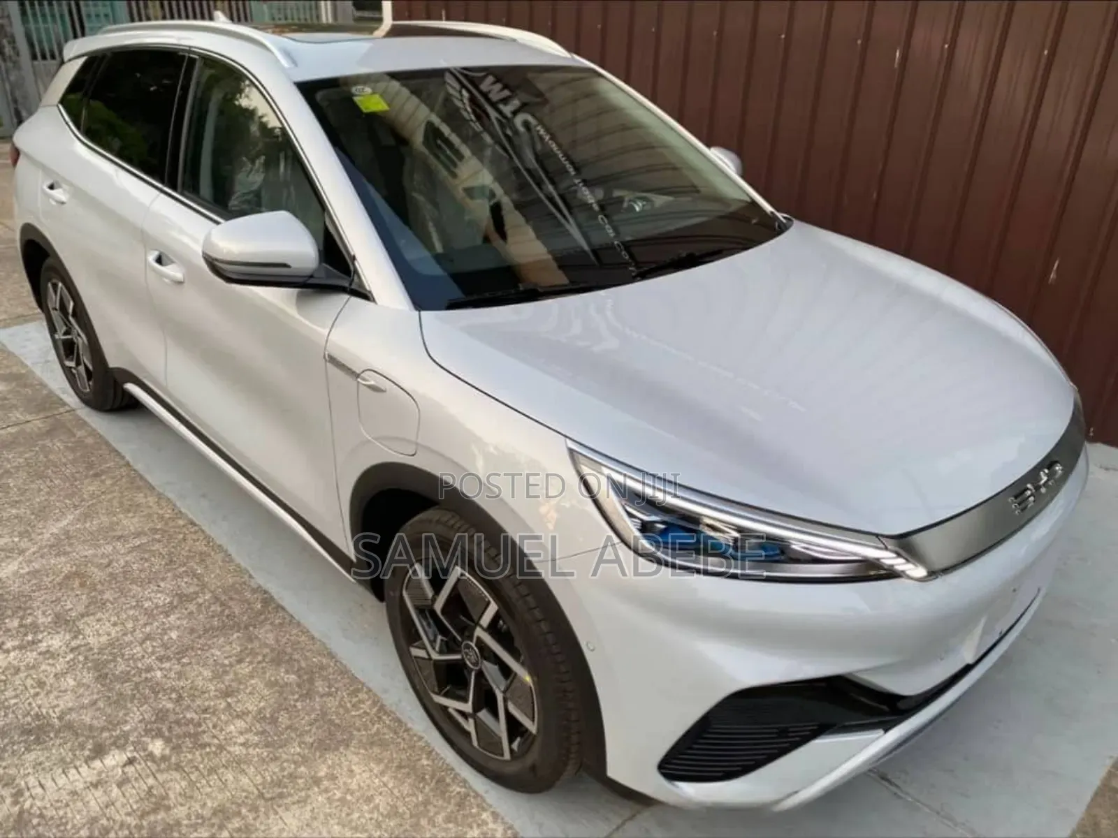 New BYD Yuan Plus 2025 Ivory
