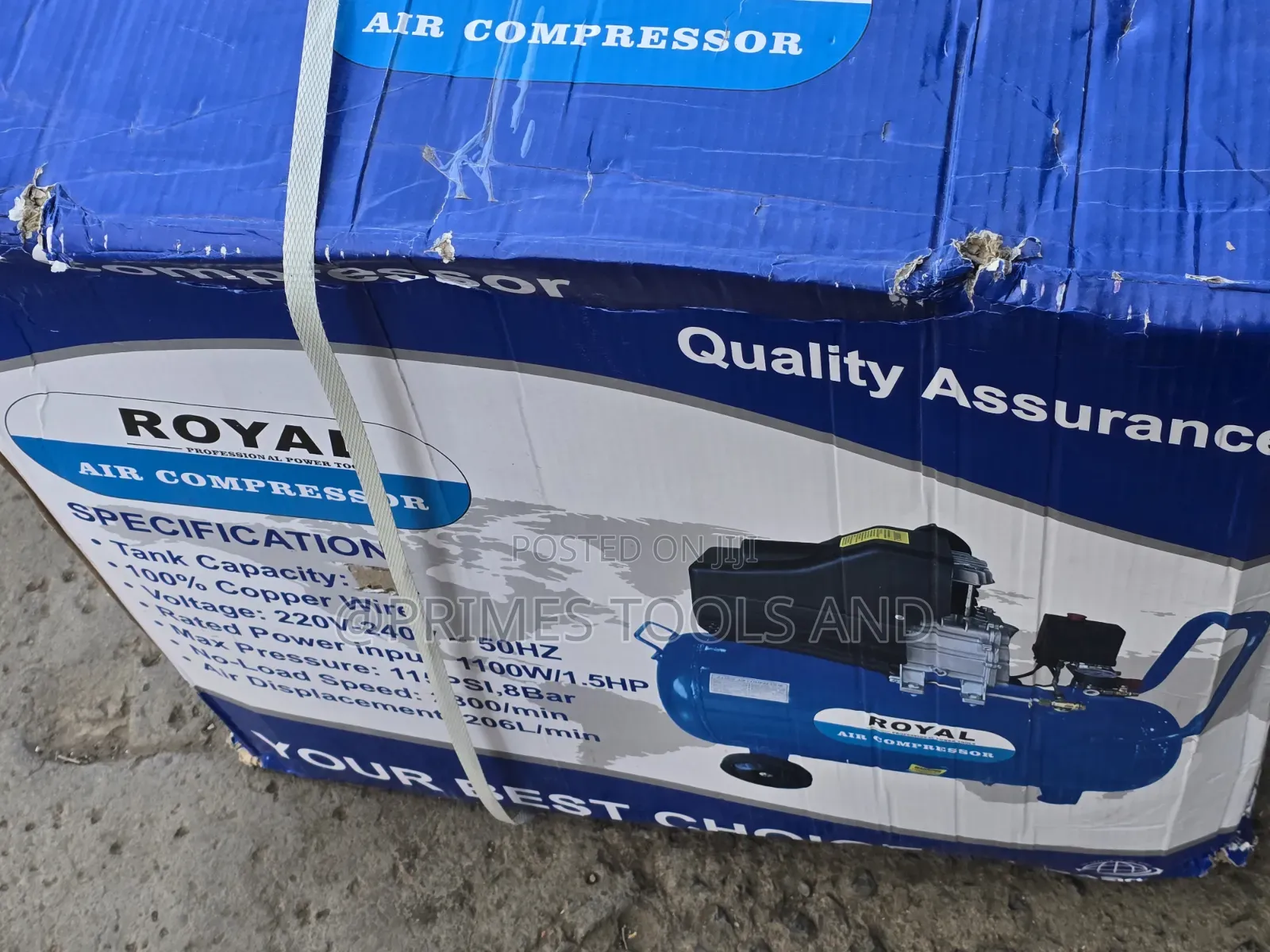 50 Liter Air Compressor – Powerful Air Supply for Professional Use!
