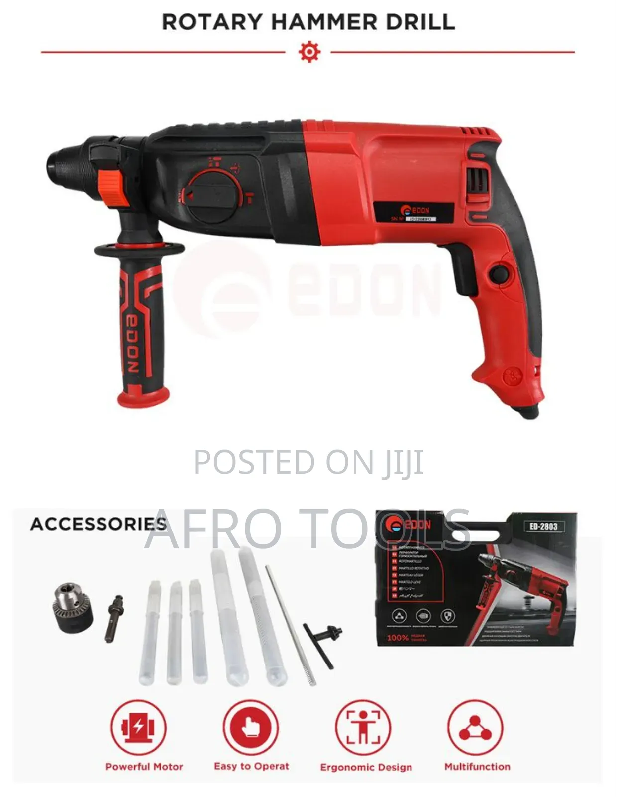 Edon 1150w Hammer Drill