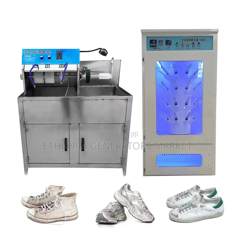 2-in-1 Shoe Cleaning Machine | Automatic Shoe Washer Ethiopia
