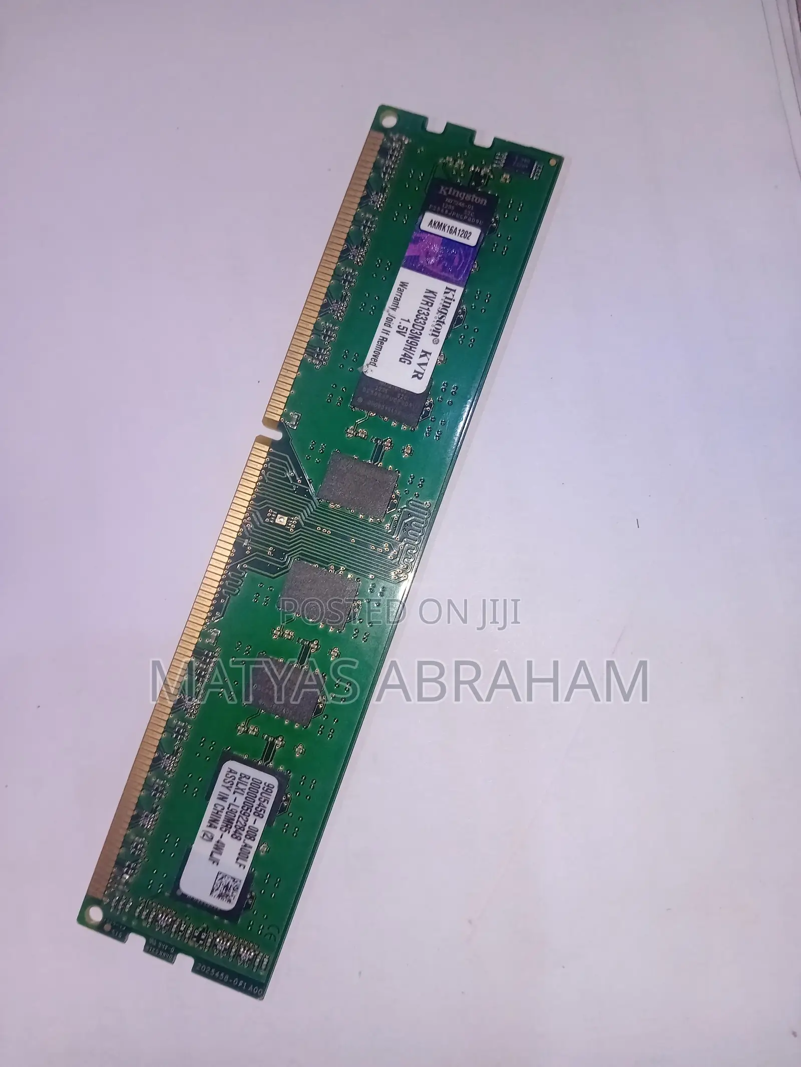 8gb Ddr3 Desktop Ram Bundle - (1x 4gb Kingston 2x 2gb Micron/Apacer)
