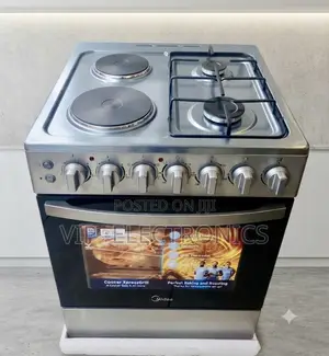Midea Oven 60×60cm Xpressgrill Gas Cooker. Featuring