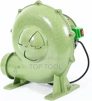 1green-bodied Centrifugal Forge Air Blower Commonly Used For Smithing