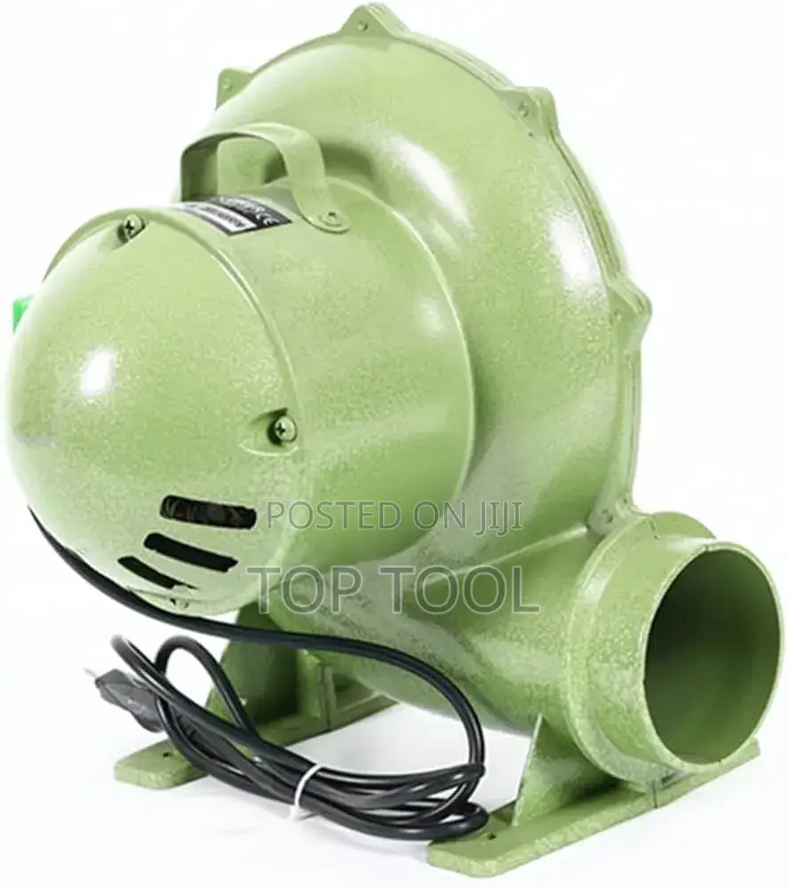 1green-bodied Centrifugal Forge Air Blower Commonly Used For Smithing
