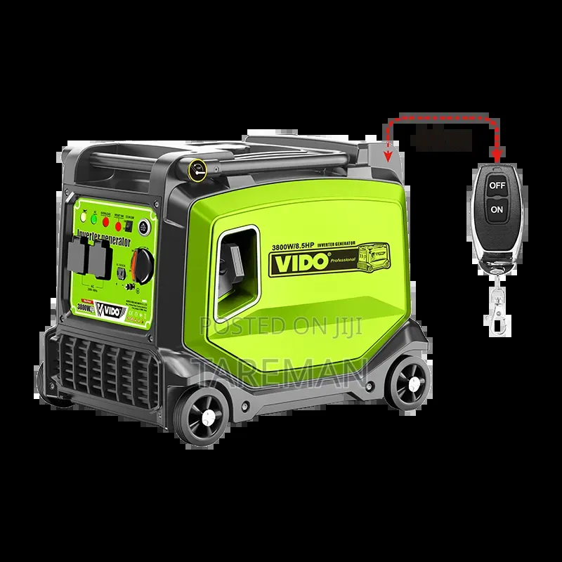 ,This Is a Vido Gasoline Inverter Generator With a Maximum Power 3000w