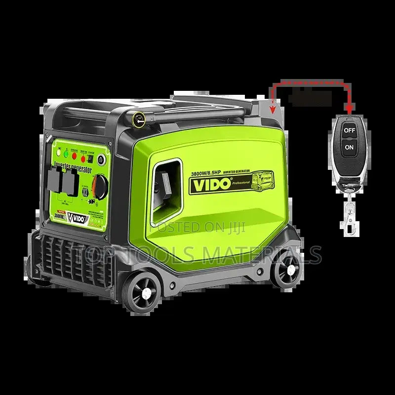 ,This Is a Vido Gasoline Inverter Generator With a Maximum Power 3000w