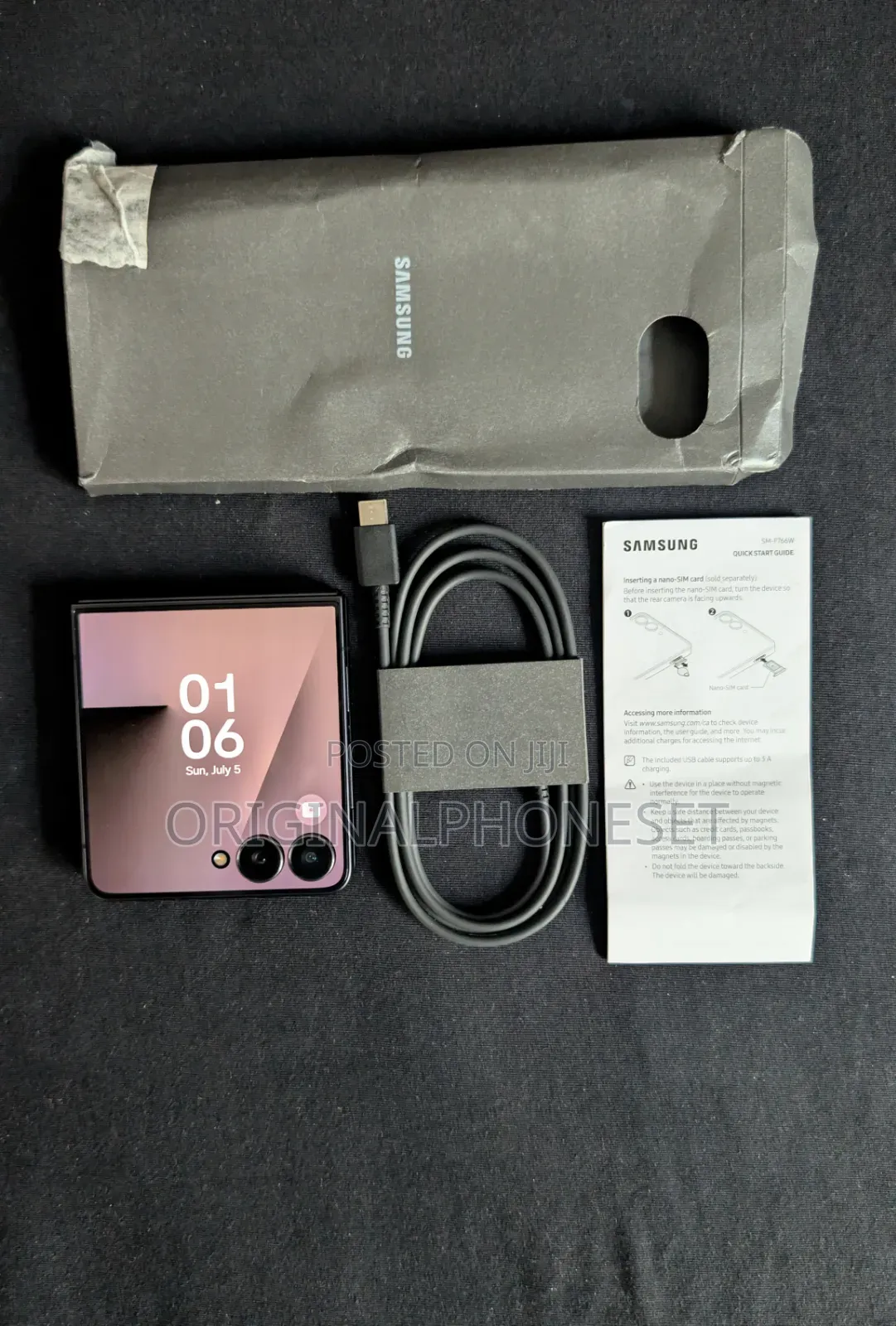 New Samsung Galaxy Z Flip7 512 GB Black