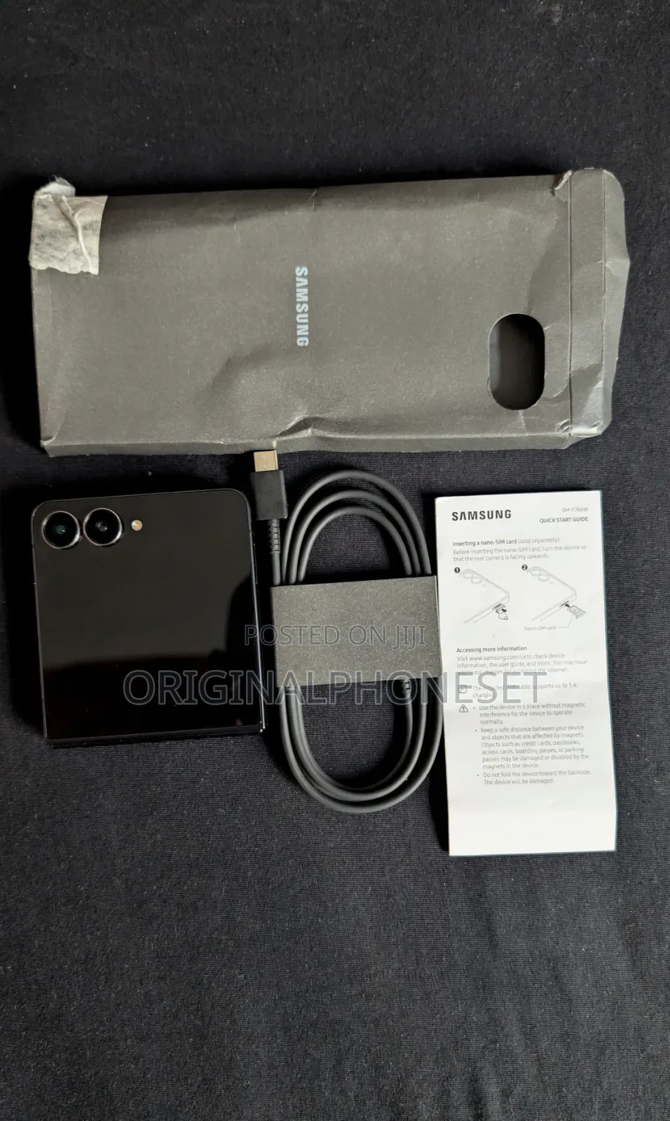 New Samsung Galaxy Z Flip7 512 GB Black