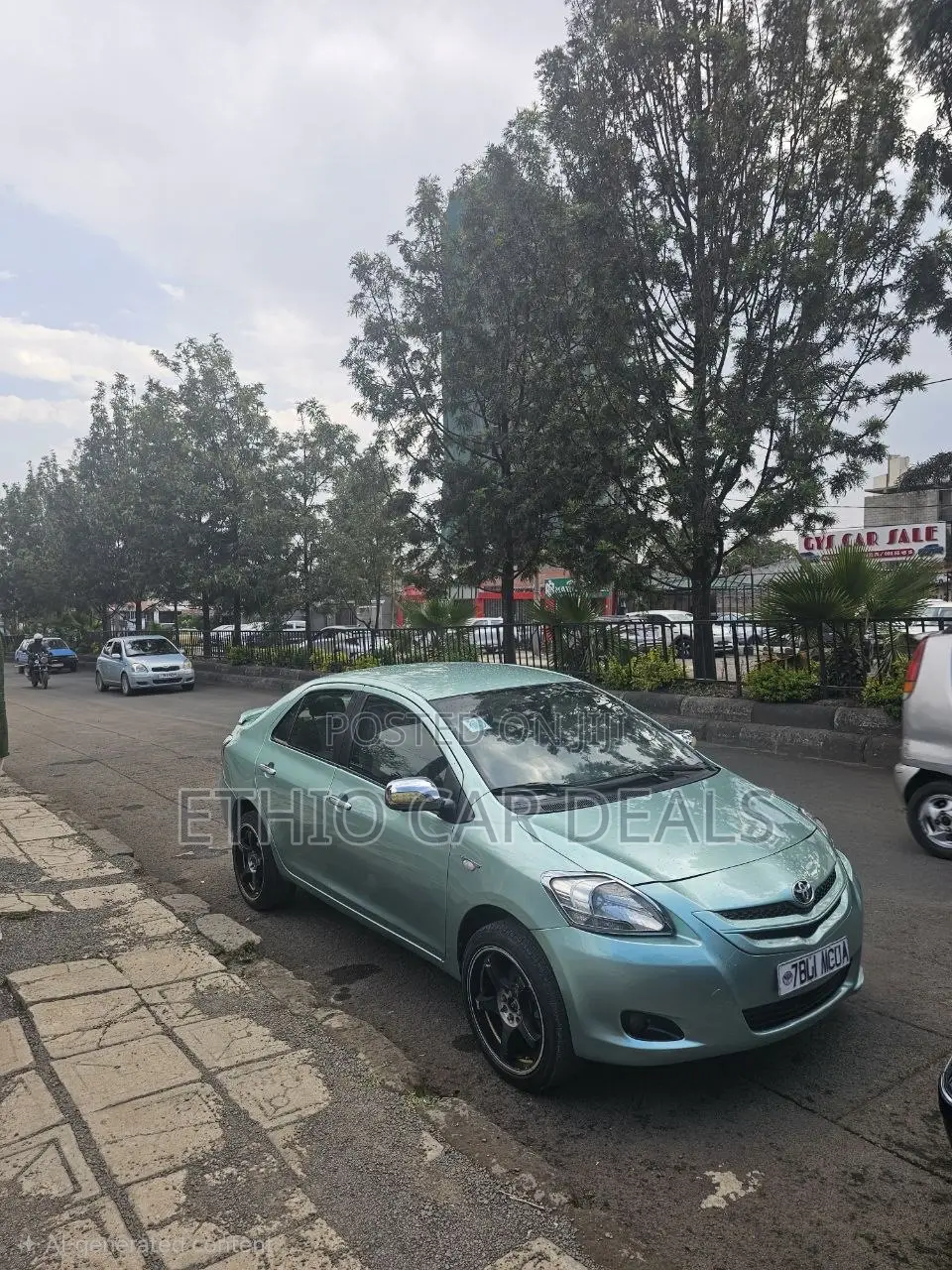 Toyota Yaris 2008 Green