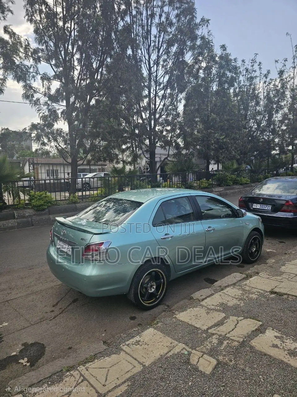 Toyota Yaris 2008 Green