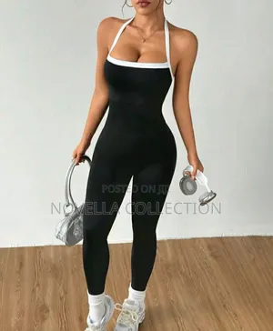 Backless Women's Camisole Elastic Spaghetti Strap Sportswear Vacation