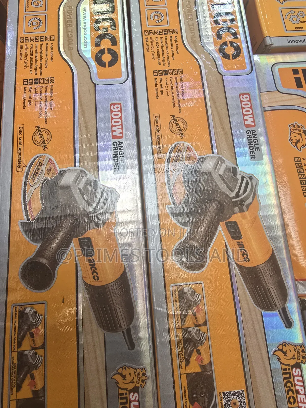 Ingco 900w Angle Grinder – Powerful, Durable Built for Every Job