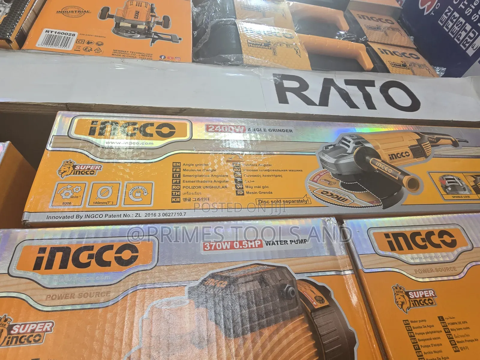 Ingco 900w Angle Grinder – Powerful, Durable Built for Every Job