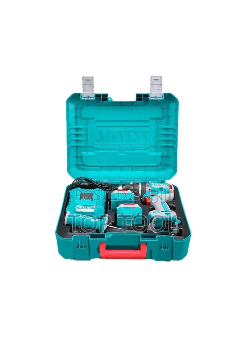 ,Total 20v Cordless Combo Kit Features a Brushless Drill Driver in A