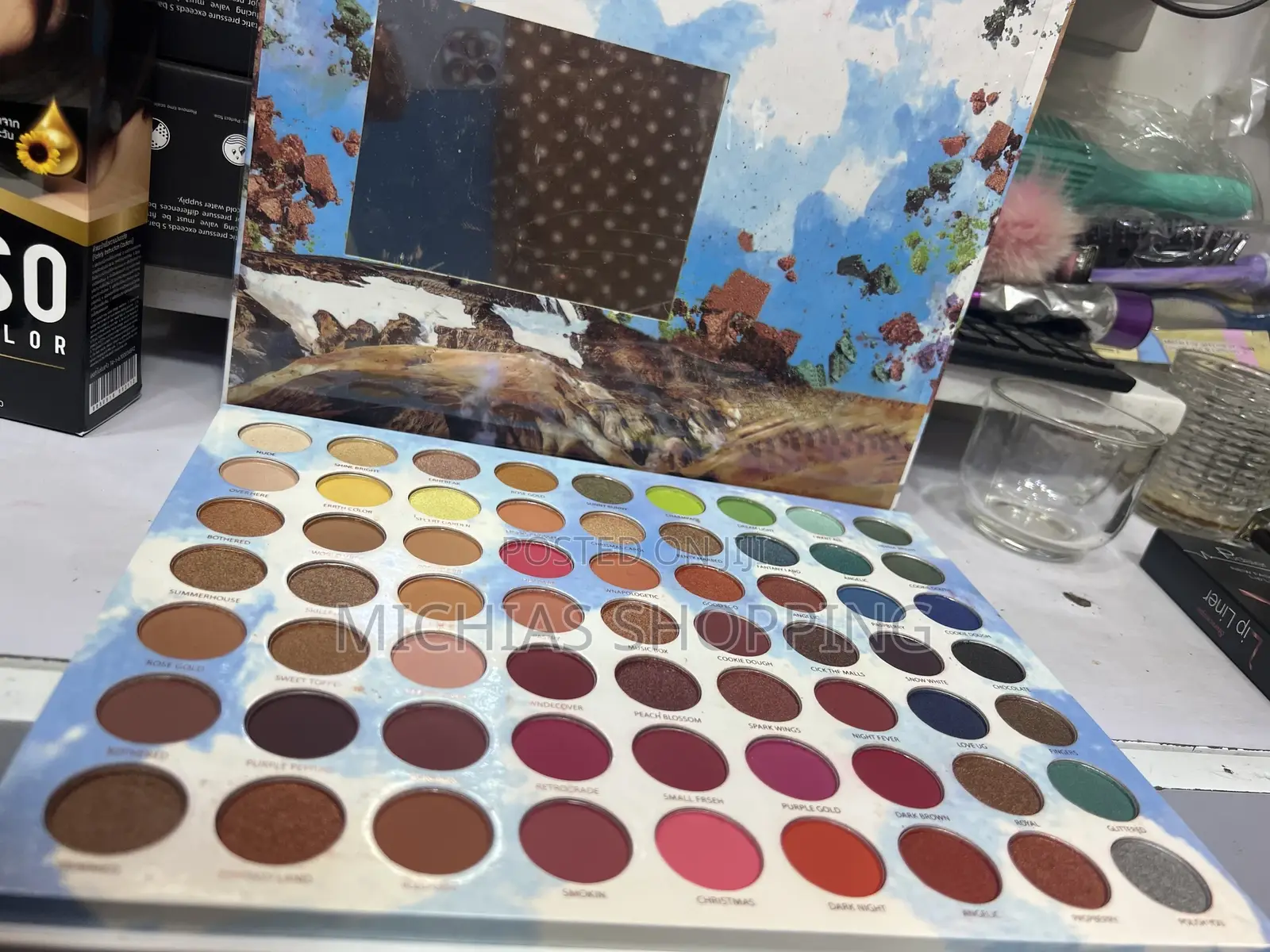 Original Bkpoooh Water Light 63 Colors Eyeshadow