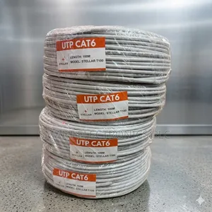 Stellar Utp Cat6 Ethernet Cable – 100m | High-Speed Lan Network Cable
