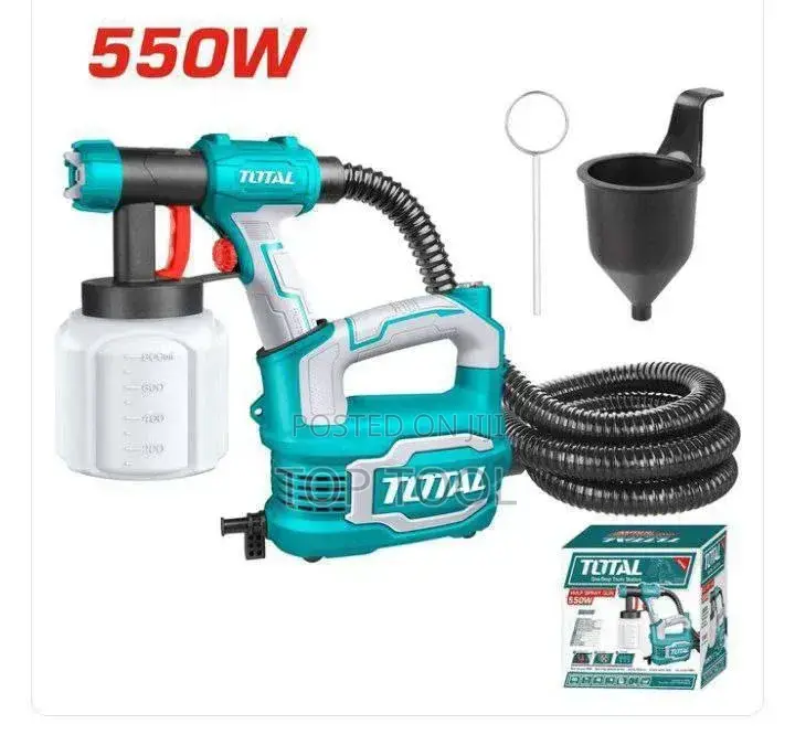 ፡Total Tools 550w HVLP (High Volume Low Pressure) Spray