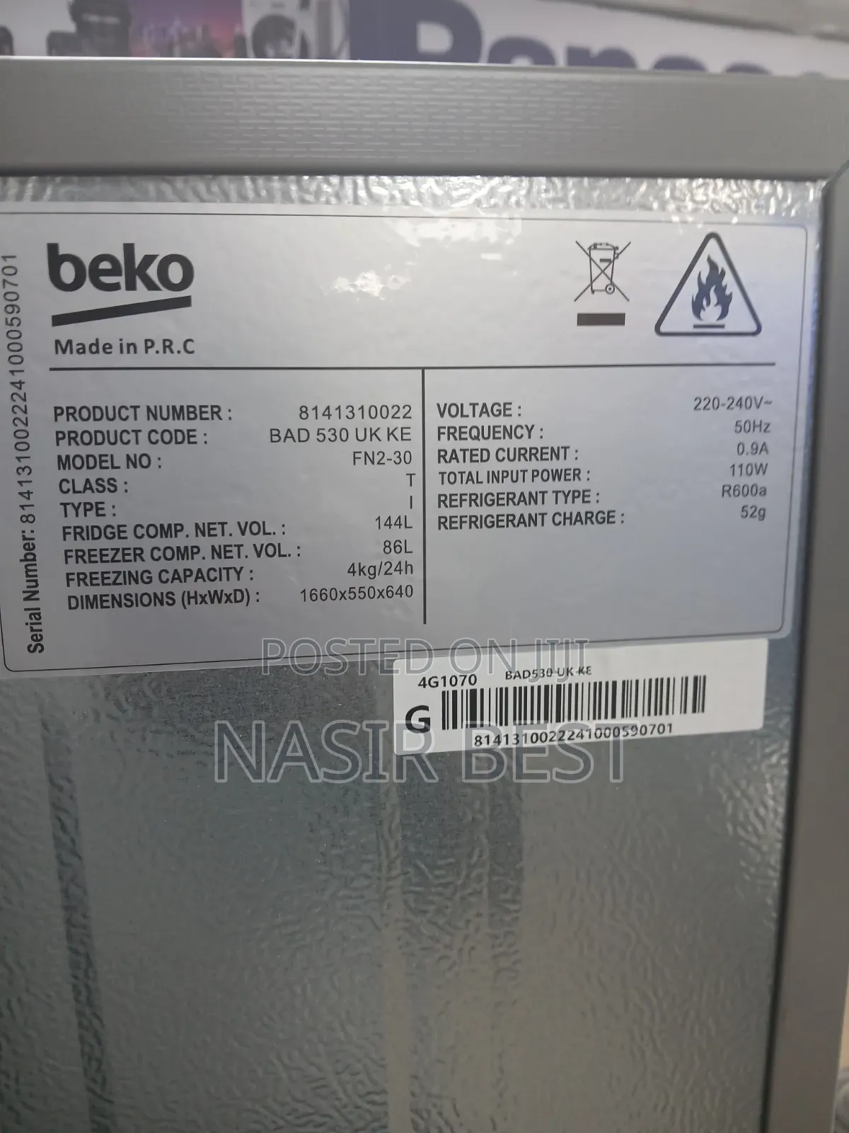 Beko Frige
