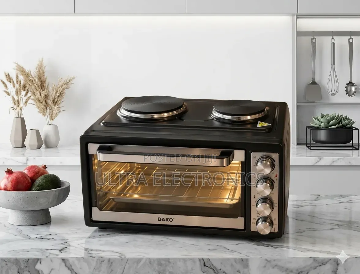 Dako Electric Oven With Double Hot Plates