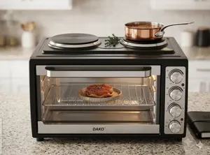 Title: Dako Multifunction Electric Oven With Dual Hot Plates Bring