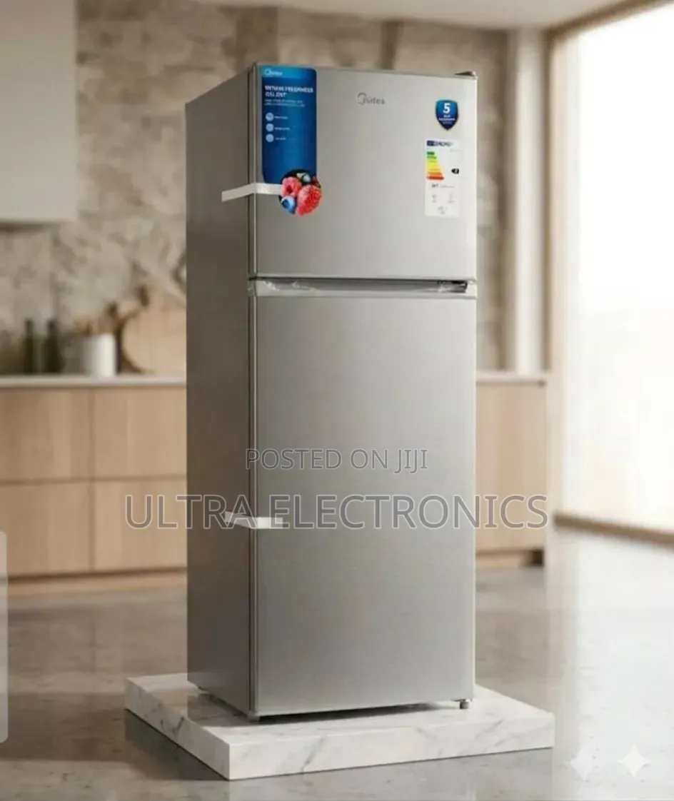 Midea 414l No Frost Double Door Refrigerator. Featuring a S Liter
