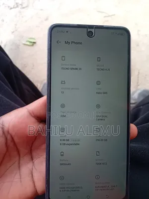 New Tecno Spark 20 256 GB Black