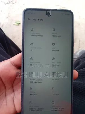 New Tecno Spark 20 256 GB Black