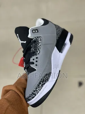 Nike Air Jordan 3 Retro Grey Wolf Master Quality