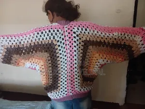 Crochet Hexagon Cardigan