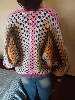 Crochet Hexagon Cardigan