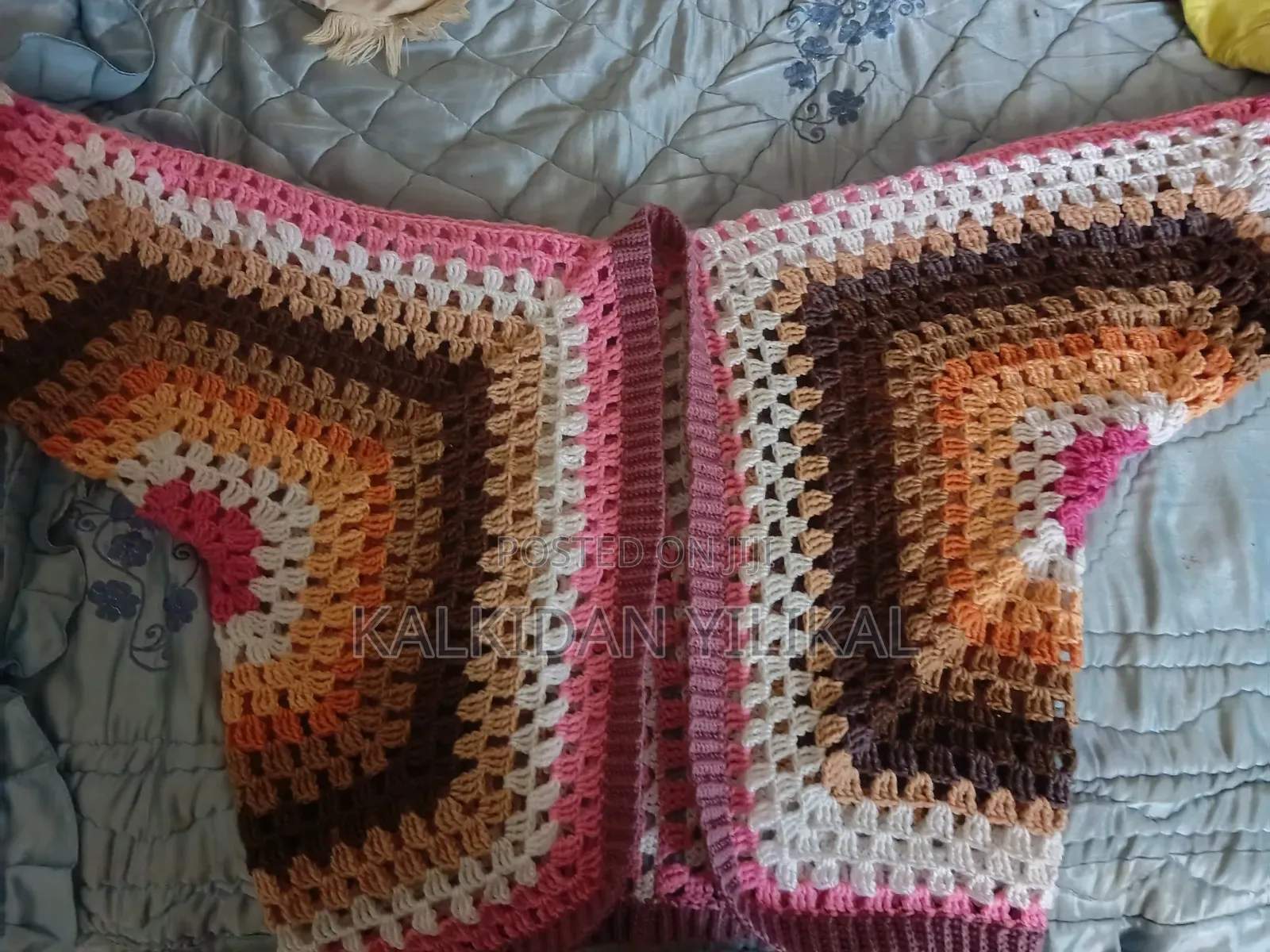Crochet Hexagon Cardigan