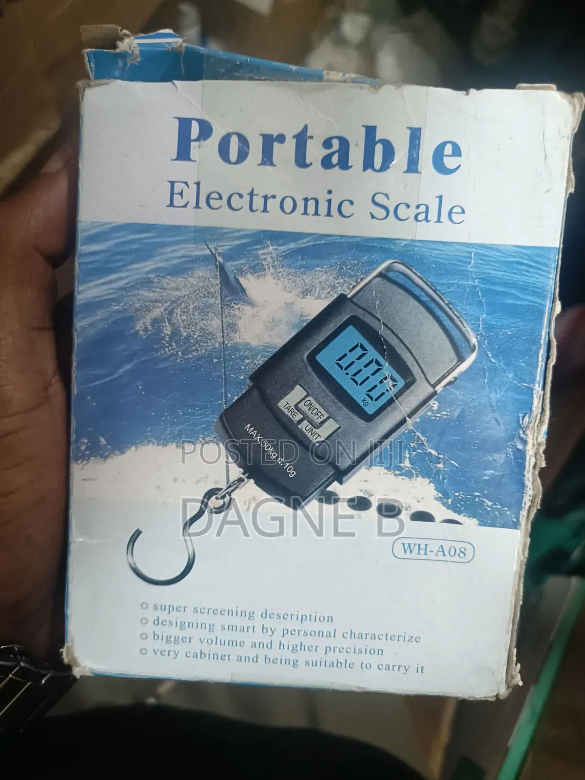 Digital Hanging Scale ዲጂታል ማንጠልጠያ ሚዛን